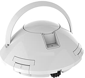 Aspirateur de piscine, Robot nettoyeur de piscine for petite piscine 50 mètres carrés, batterie 2600mah, poids léger, sol propre, pas de câble, utilisation pratique pour piscines plates hors sol/enter