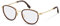 Rodenstock ROUNDED Titan Brillen in Dark Brown, Gold für Herren, Brille mit Sehstärke, optional mit Sonnenbrillen tönung oder Blaulichtfilter (Modell R8034)