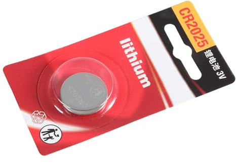 YiQinzcxg CR2025 Coin Cell Battery 3V Single Pack, Lithium Button Cell for Toy, Remotes, and Electronic Devices