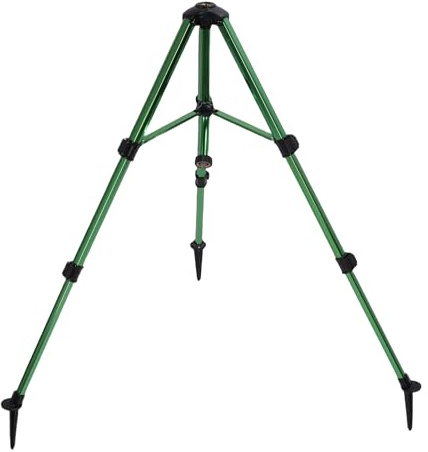 HEEPDD Sprinkler de Jardin, Arroseurs de Trépied Tripod Base à 360 Degrés à Grande Zone Tripod Sprinklers avec Tête de Laiton pour la Pelouse de Jardin à Grande, Arroseur de Cour en Laiton sur la