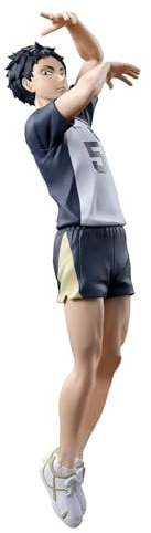 Youxy Akaashi Keiji Figura de Acción Saltando Figura Anime Modelo Estatua 22.6CM Coleccionable Escritorio Decoración Navidad Regalos