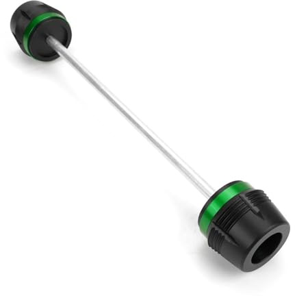 Pad Caduta Protector Per Kawasaki Z900 Z650 Z 900 Per Ninja 650 Per Versys650 2020-2024 Moto Assale Anteriore Ruota Forcella Slider Protezione Antiurto(VERDE)