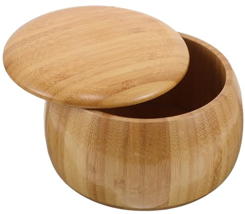 Uonlytech Boîte en Bois Massif pour Pièces de Jeu de Go avec Couvercle Grand Format 14X14X85 CM Récipient Étanche Anti-Humidité pour Rangement et Transport de Jeux de Société