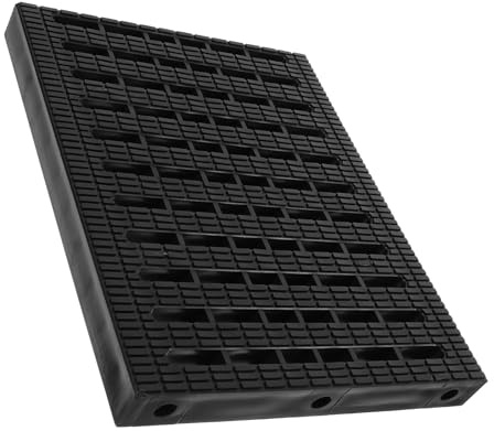GAROZATION Outdoor Drain Covers Large Mesh Gutter Guard with Rectangular Plastic Grate for Shower and Garage Drainage