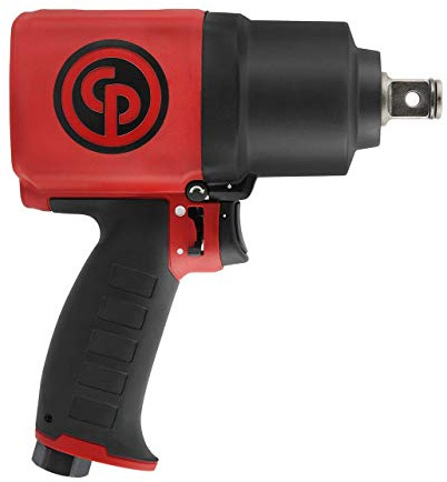 Chicago Pneumatic CP7769 Air Impact Wrench (3/4 Inch), Air Impact Gun Industrial Repair & Assembly Tool, Pistol Handle, Twin Hammer, Max Torque Output 1400 ft. lbf/1650 Nm, 6500 RPM