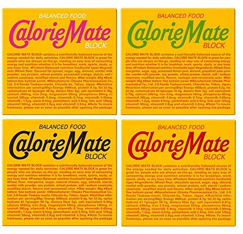 Calorie Mate block 4 pieces four ~ each three [fruit-flavored / chocolate flavor / cheese taste / maple taste]