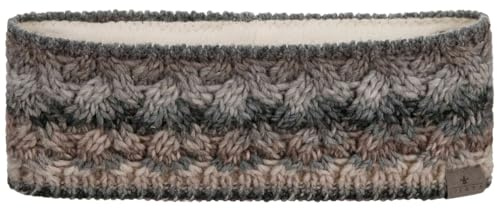 Lierys Farelle Pannband by Damer - Made in Germany band för huvudet öronvärmare öronmuff med foder Vinter höst-vinter - One Size grå