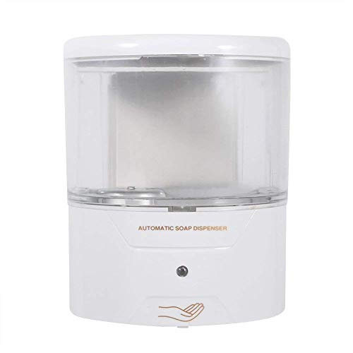 Yosoo Automatisk tvåldispenser 600 ml smart sensor handsfree automatisk tvål beröringsfri sensor automatisk schampodispenser för badrum kök kontor