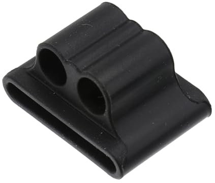 UKCOCO Porta Cinturino, Resistente agli Urti -Perso Supporto in Silicone per Cuffie per, Accessori (Nero)