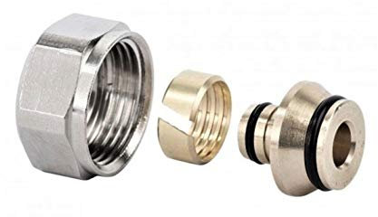 Wärmer System Adapter 16mm Pipe x 15mm Compression Fittings (5)