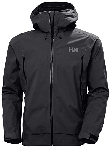 Helly-Hansen Men's Verglas Infinity Shell Jacket, 990 Black, Medium