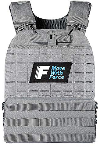 Force Fitness Gewichtsweste, 10 kg, Schwarz