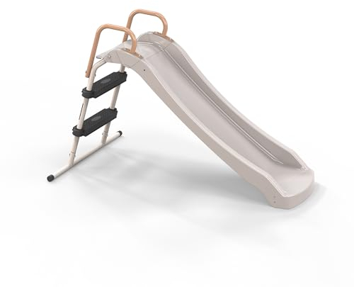 EXIT Toys My First Slide - Rutsche für Kleinkinder - Geeignet für Innen und Außen - Stahlrahmen - Rostfrei - Leichtgewicht - Lange Lebensdauer - 119x64x76cm - Pastell