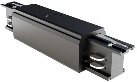 Componenti per sistema di binari a montaggio superficiale Sistema di binari trifase Trinity Accessori per binari Trinity Plastica nera - AC 220-240 per interni, ufficio, casa