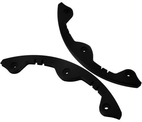 Milisten 3stücke Skateboard Deck Schutzstreifen Stoßdämpfer- Für Nose Und Tail Für Snowboard Und Skateboard-Schutz Verlängert Die