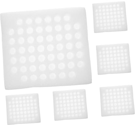 AKOOSY 6pezzi Portauova Schiuma Per Uova Di Quaglia Contenitore e Riutilizzabile Per Conservazione e Trasporto Di Uova Fresche Per Esterni