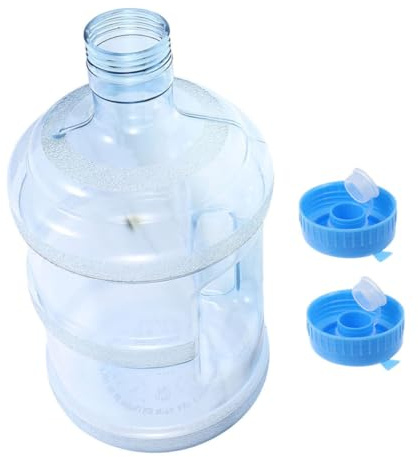 VICASKY Récipient d'eau Extérieur Portable 5l en PC Léger et Étanche, Seau d'eau Minérale à Large Ouverture pour Sports et Cyclisme