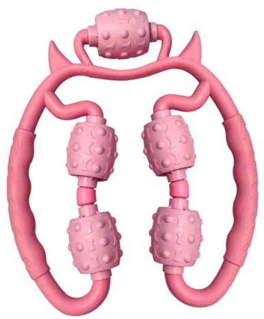 SMASOLO Rodillo de Masaje para Fitness y Masajeador Relajante de ABS Diseño Ergonómico Fácil de Usar para Muslos y Pantorrillas Después del Ejercicio