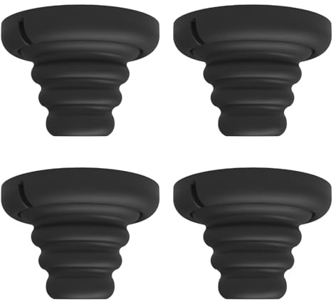 Set of 4 Silicone Cushion Pads Silicone Shock Absorbers Set for Wall & Furniture Protections Against Impacts & Scratches Pet Friendly Protectors
