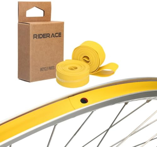 ReachMall 2 pz Fodera per Pneumatici Anti-Foratura Cintura PVC Nastro 0.6mm Per 26 27.5 29 700C Protezione Pneumatico Della Bici Contro Spine Vetro Detriti