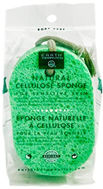 Earth Therapeutics Natural Cellulose Sponge (Green)