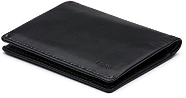 Bellroy Herren Leder Geldbörse Slim Sleeve, Farbe: Black