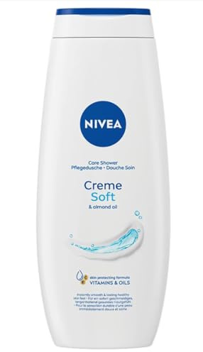 NIVEA Crème Soft Moisturizing Body Wash - Fresh Scent for Dry Skin - 16.9 fl. oz. Bottle