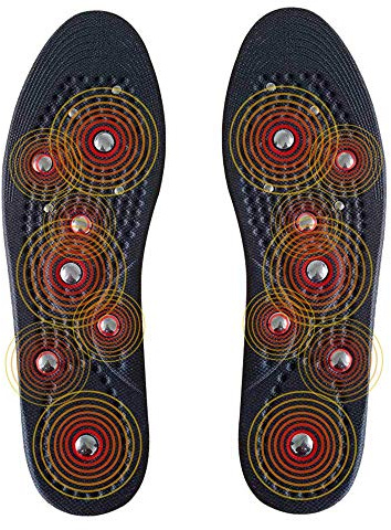 Sufoot Magnética Salud Terapia Plantillas del Masaje de Las Plantillas del Zapato Pads- Cortado al tamaño