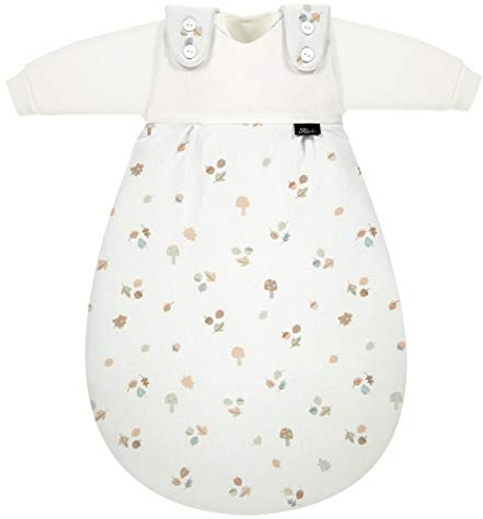 Alvi Baby-Mäxchen Original (3-teilig) | Außensack + 2 Innensäcke | mitwachsender, atmungsaktiver Babyschlafsack | birnenförmig für Strampelfreiheit | 100% Baumwolle | für Sommer & Winter