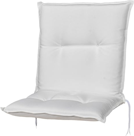 KETTtex 2320 Auflage Niederlehner Marbella weiß Sitzpolster 100x50x8 cm