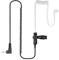 Hoornie® Ohrhörer Schallschlauch mit 3,5mm Klinke - transparent inkl. Halteclip und 10x Ohrstöpsel - Kopfhörer Headset für Funkgeräte