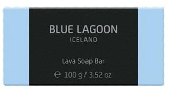 Blue Lagoon Skincare - Lava Soap Bar - Blue - Fine Grained Bioactive Soap - Lightly Exfoliating - Suitable for Face and Body - Dermatologically Tested - Vegan - 100g