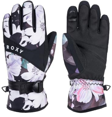 Roxy Roxy Jetty - Technical Snowboard/Ski Gloves for Girls 4-16
