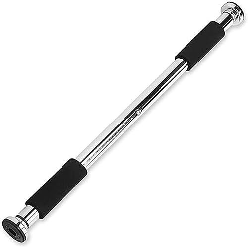 Barre de traction Andes régulière 60-100 cm, antidérapante, 200 kg, vis en option pour portes bois, tutoriel vidéo étape par étape, installation rapide et sûre