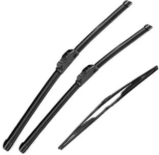 UOEMCRTB RHD LHD 20+18+16 Scheibenwischer Vorne Hinten Wischerblätter Set Für Opel Für Corsa C Schrägheck 2000-2006(Right Hand Drive)