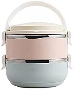 Scatole Lunc Scatola Lunc Portatile per Ufficio ome per Alimenti Bento Box Scatola Lunc in Acciaio Inossidabile per Strumento Kitcen da Esterno