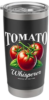 Tomato Whisperer – Companion Planting & Heirloom Grower Stainless Steel Insulated Tumbler