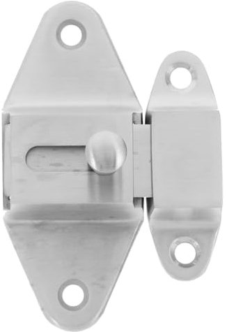 NUOBESTY Verrou Coulissant Acier Inoxydable Verrou De Porte De Sécurité Verrouillage Rapide Pour Portes Intérieures Et Salles De Bains