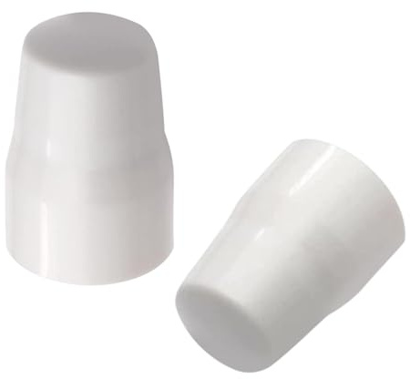 Gkhlg Radiator Valve Caps Radiator Caps Easy Install Radiator Caps White Plastic Universal Fit for Home Use Protecting Family Safety in Living Spaces (2, White)