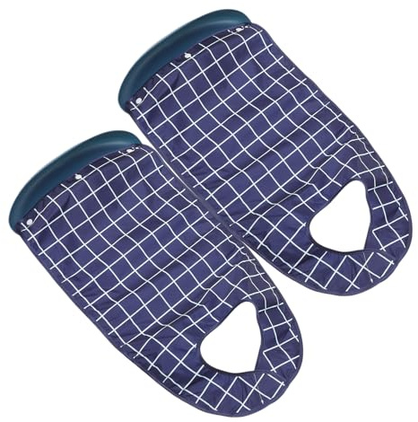 ZUNOXAZ Lot de 2 Bavoirs Imperméables pour Adultes Seniors avec Récupérateur de Miettes Col Ajusté et Protection Complète Épaules et Poitrine Lavables et Réutilisables pour Repas à