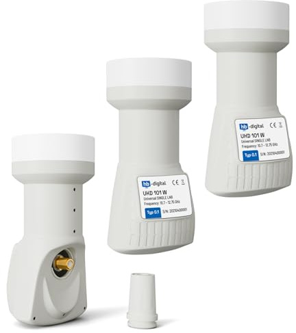 HB-DIGITAL UHD LNB Single LNB HB_UHD_101_Wx3