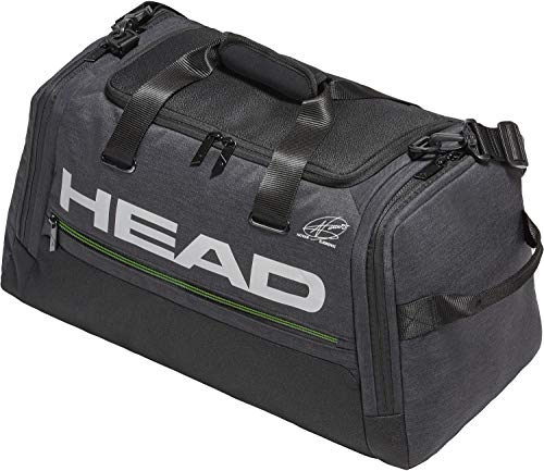 HEAD Taschen Duffle GRAU SCHWARZ