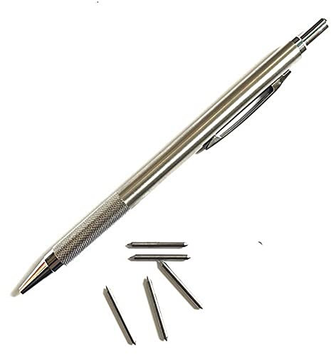 Boaby Metall-Ritzstift Metall-Gravierstift Glaskeramik Metall-Markierungsstift und Metall-Beschriftungsstift