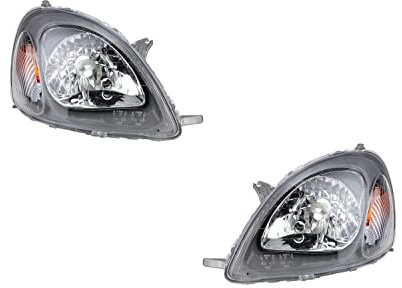 Johns, Juego de faros delanteros para Toyota Yaris P10 04/99-06/03 H4 juego izquierdo y derecho