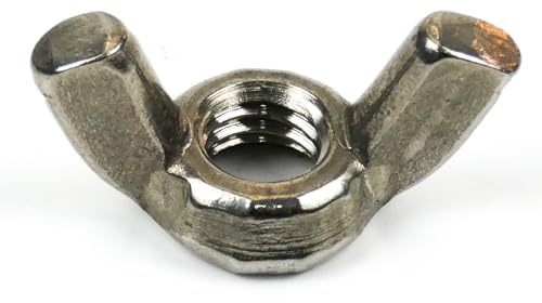 DAUMLINK® Flügelmutter, Material Edelstahl V2A (25 Stück) (Ähnlich DIN 315 AF) zum schnellen Festziehen und Lösen Ihrer Schraubverbindung (M8)