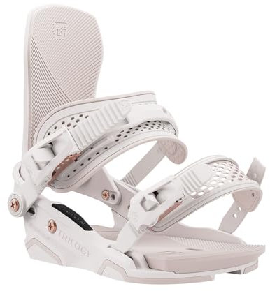 Union Trilogy - Fijaciones para tabla de snowboard, talla M, US Wmn 6.5-8.5, arena