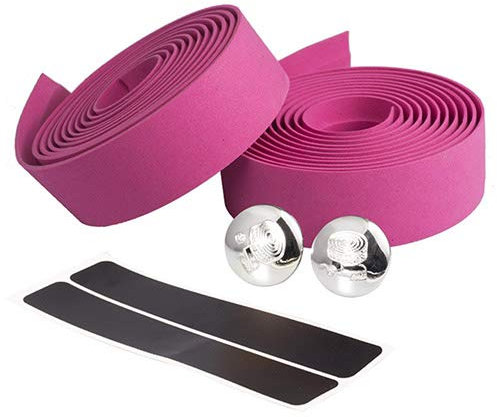 BANGHA Lenkerband, Rennrad Lenkerband, Fahrrad Lenkerband 2 Paar, Anti-Rutsch, Wasserfest, Schweißabsorbierend, Griff Balkenband, Fahrrad Zubehör (Pink)