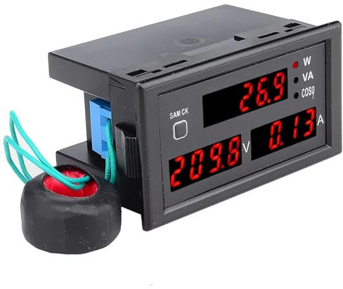 EWWFGUR AC 110/220V amperímetro Digital voltímetro vatios medidor de Potencia 80-300V 0-100A voltímetro amperímetro probador de Voltaje
