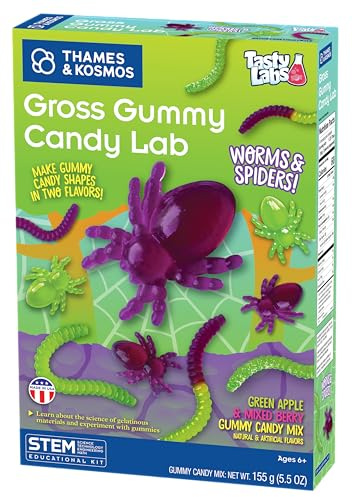 Tasty Labs: Gross Gummy Candy Lab - Worms & Spiders | Experiment Set