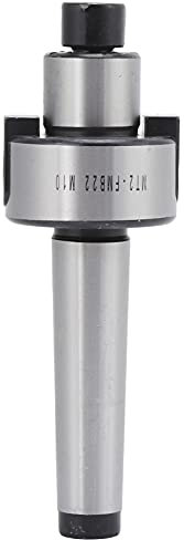 MT2 FMB22 M10 CNC Face Milling Tool Holder, Carbon Steel Material, Taper 1:20.020, Durably and Practical for Milling Machines, Connect Cutting Machine Disks Easily